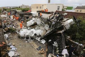 Tajvan: Porastao broj žrtava avionske nesreće