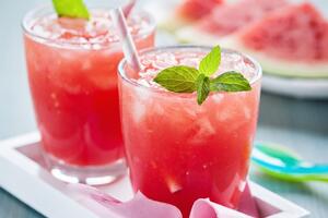 Napravite osvježavajući sok od lubenice