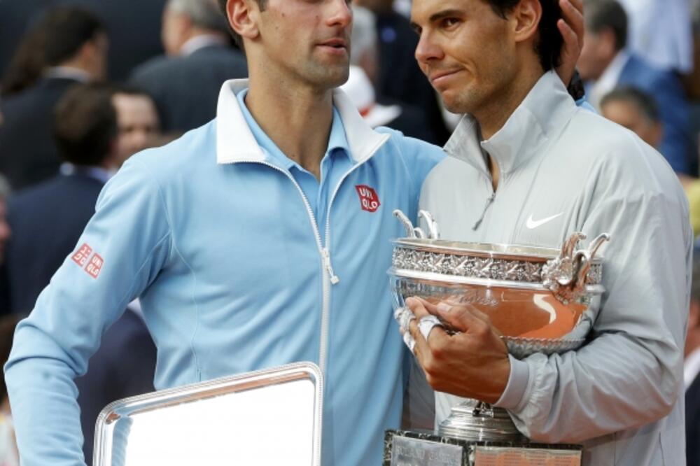 Novak Đoković, Rafael Nadal, Foto: Reuters