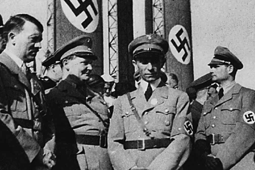 Hitler, Gering i Gebels, Foto: Wikipedia