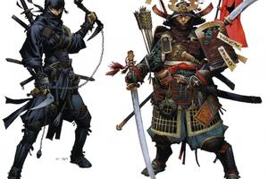 Atrakcija u Tokiju: Borbe nindži i samuraja