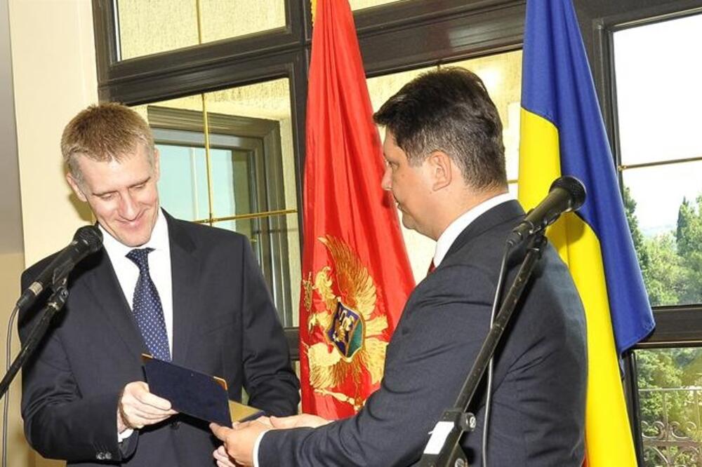 Igor Lukšić, Titus Korlacean, Foto: MVPEI