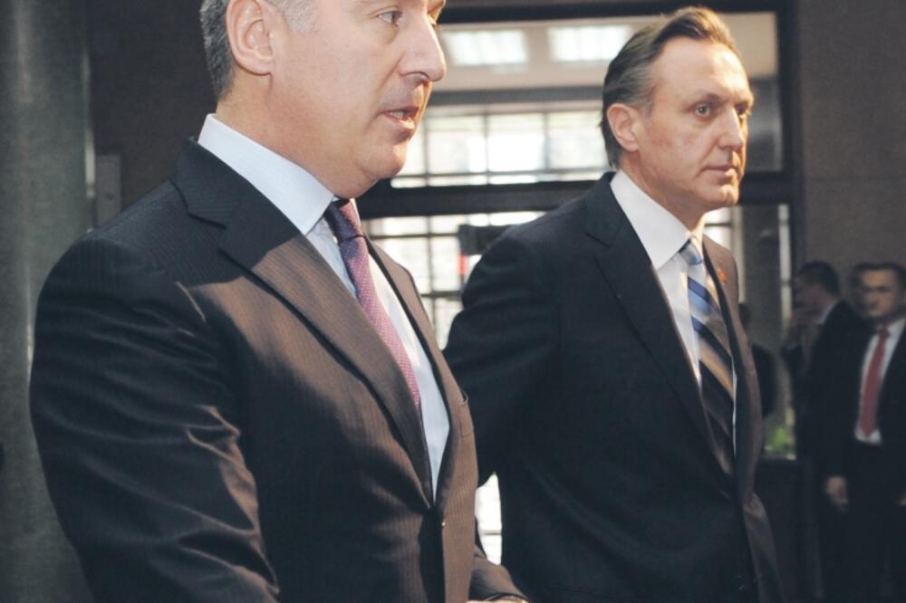 Milo Đukanović, Ranko Krivokapić, Foto: Savo Prelević