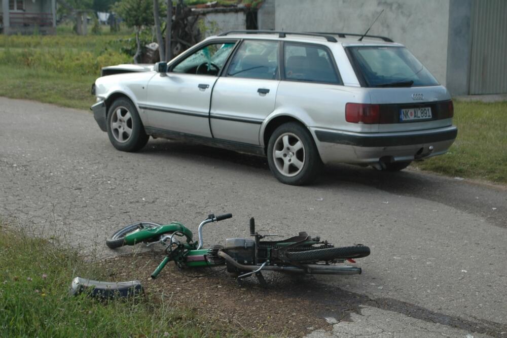 U Nikšiću poginuo motociklista, Foto: Ivan Petrušić