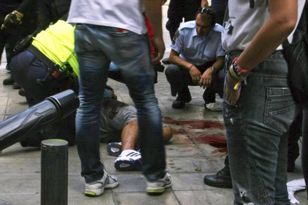 Nikos Manziotis, hapšenje, Foto: Reuters