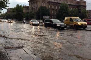 Velika oluja u centru Beograda