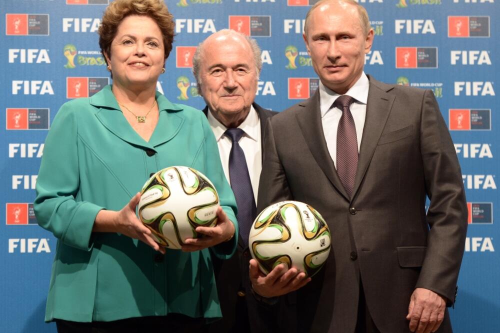 Rusef, Blater, Putin, Foto: Beta/AP