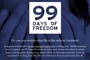 Možete li 99 dana bez Facebooka?