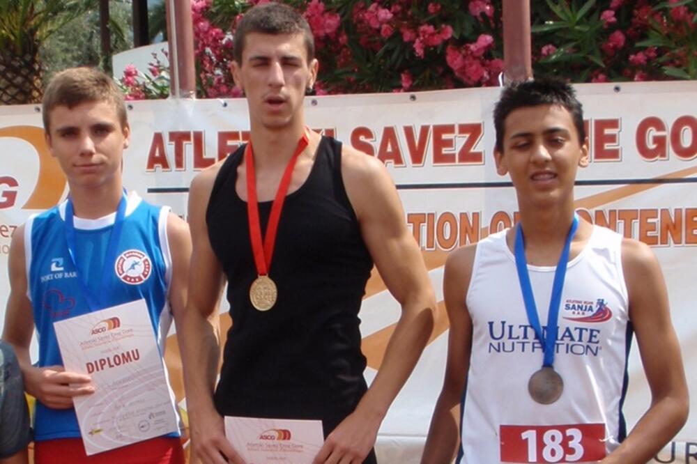 Darko Perišić, Foto: Atletski savez Crne Gore