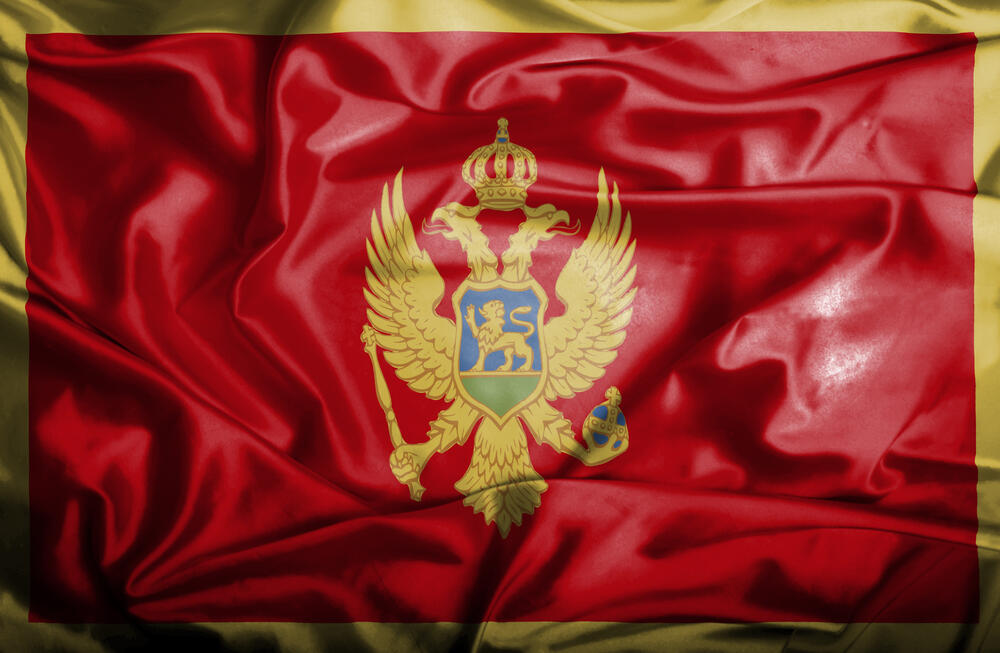 Crnogorska zastava, Crna Gora