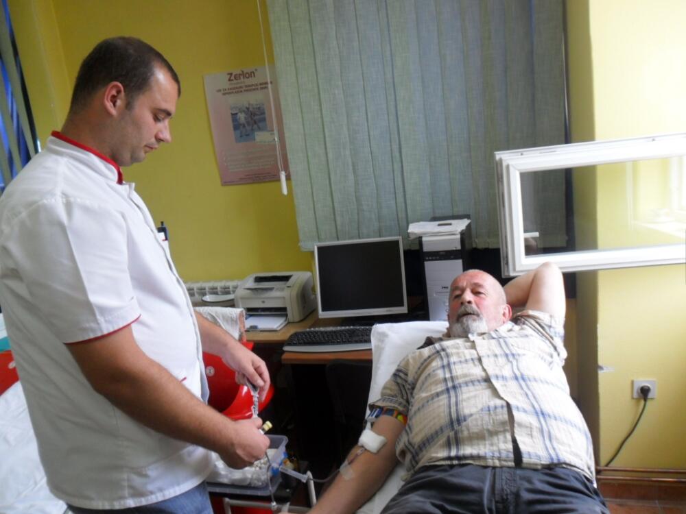 Dailovgrad, davanje krvi
