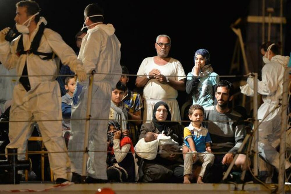 Potonuo brod sa imigrantima, Foto: Beta/AP