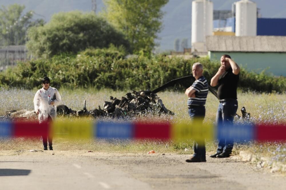 smtrumica, makedonija, helikopter, Foto: Reuters