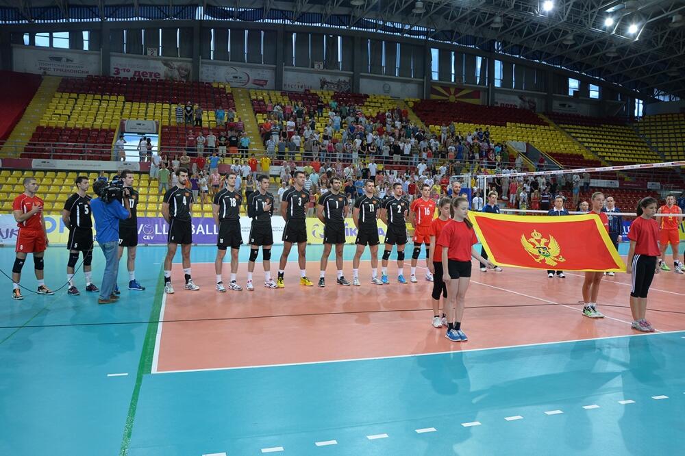 Odbojkaši Crne Gore, Foto: Cev.lu