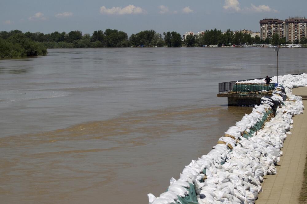Srbija poplave Sava Sremska Mitrovica, Foto: Reuters