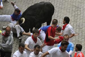 Španija: Petoro povrijeđeno u trci s bikovima