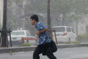 Tajfun se približava ostrvu Kjušu