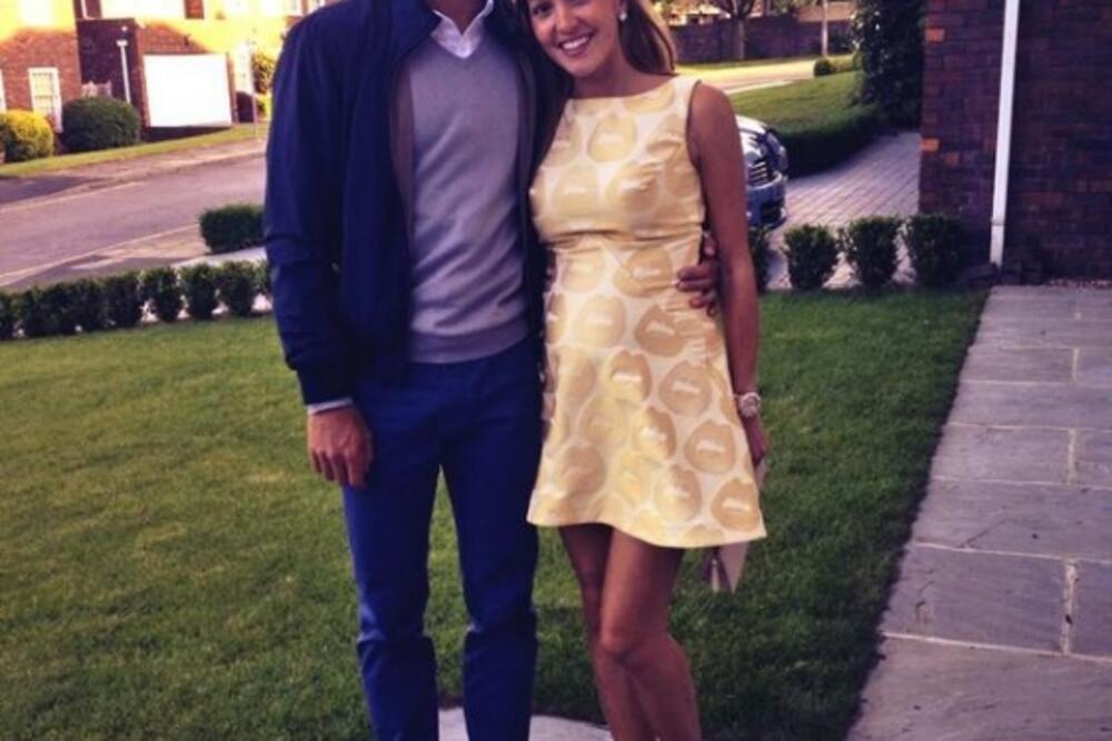 Jelena Ristić, Novak Đoković, Foto: Twitter
