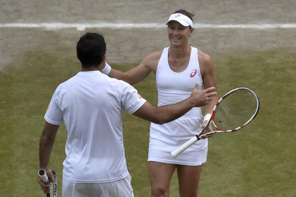 Nenad Zimonjić i Samanta Stosur, Foto: Reuters