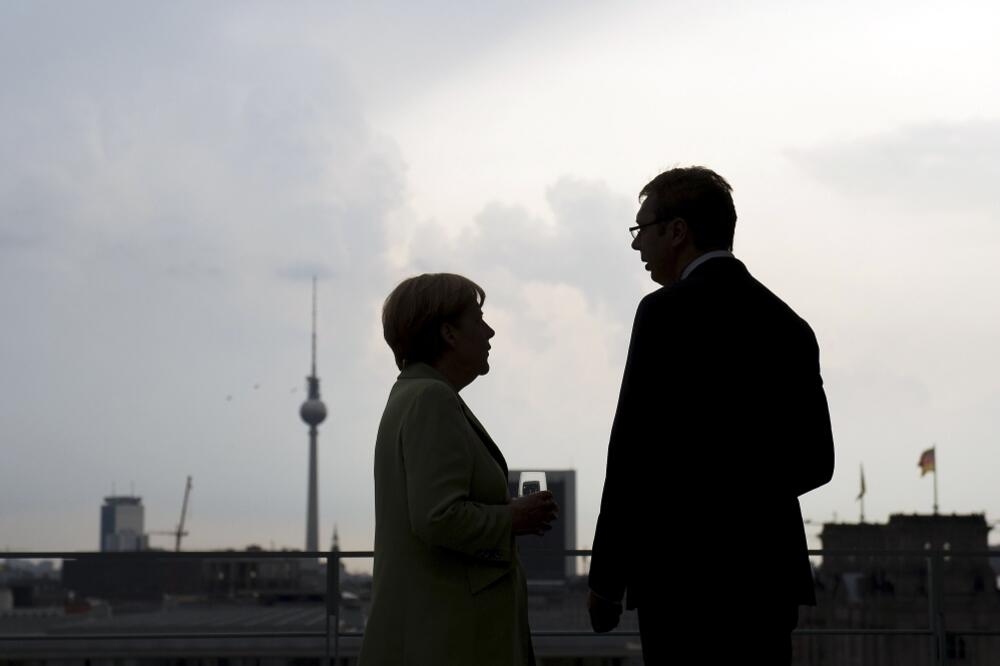 Angela Merkel, Aleksandar Vučić, Foto: Reuters