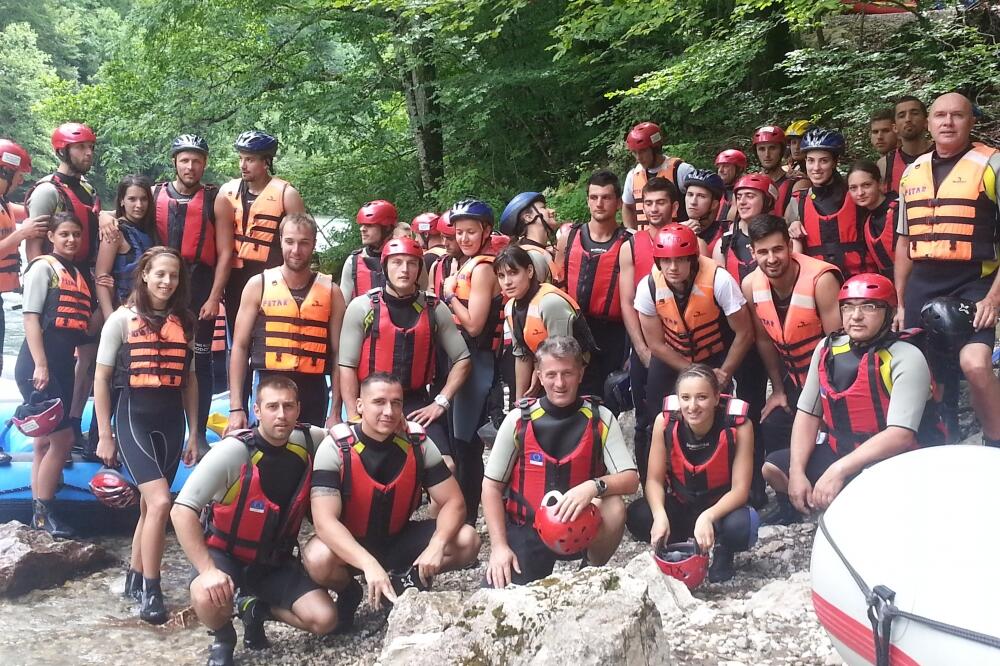 rafting na Tari, studenti fakulteta za sport, Foto: Fakultet za sport