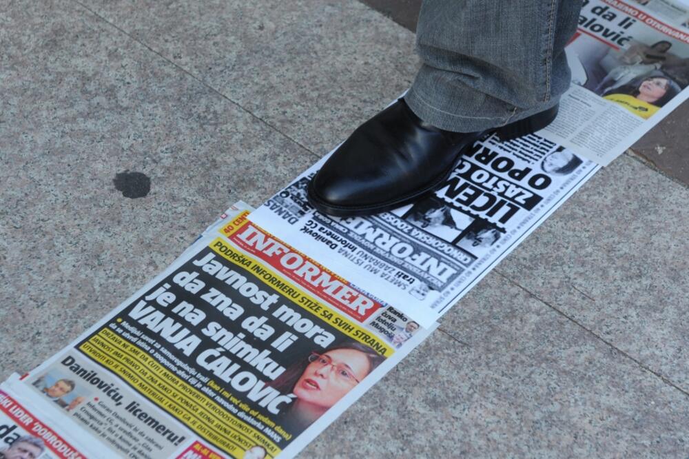 protest, Informer, Foto: Savo Prelević