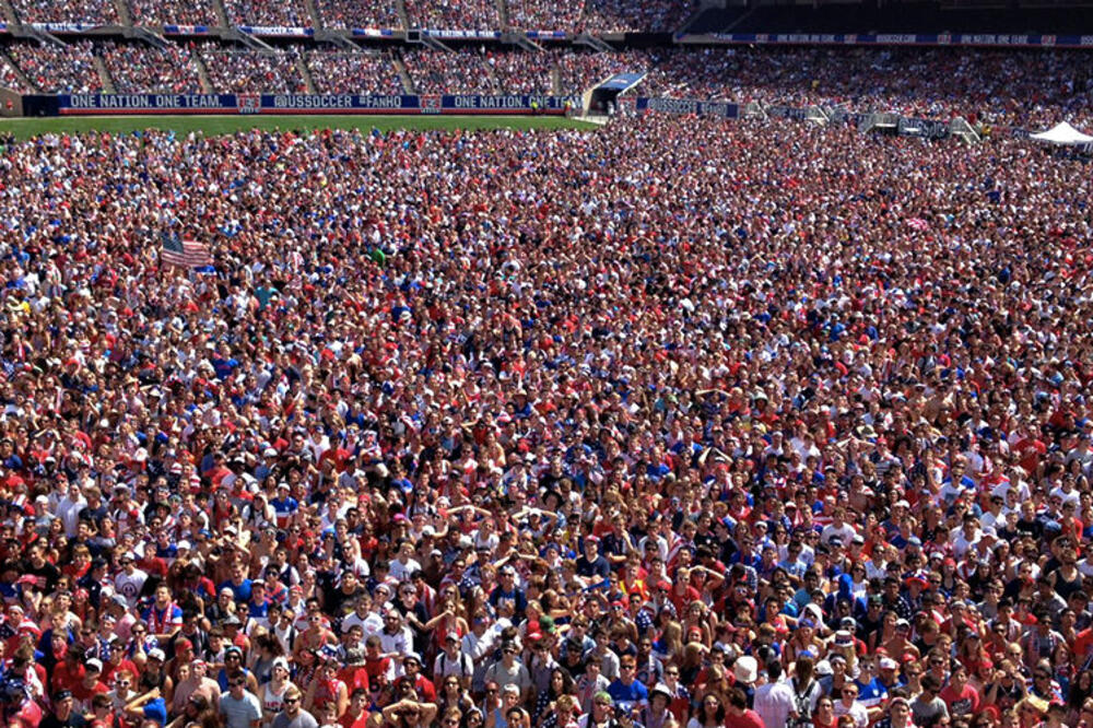 navijači SAD-a u Čikagu, Foto: U.S. Soccer (Twitter)