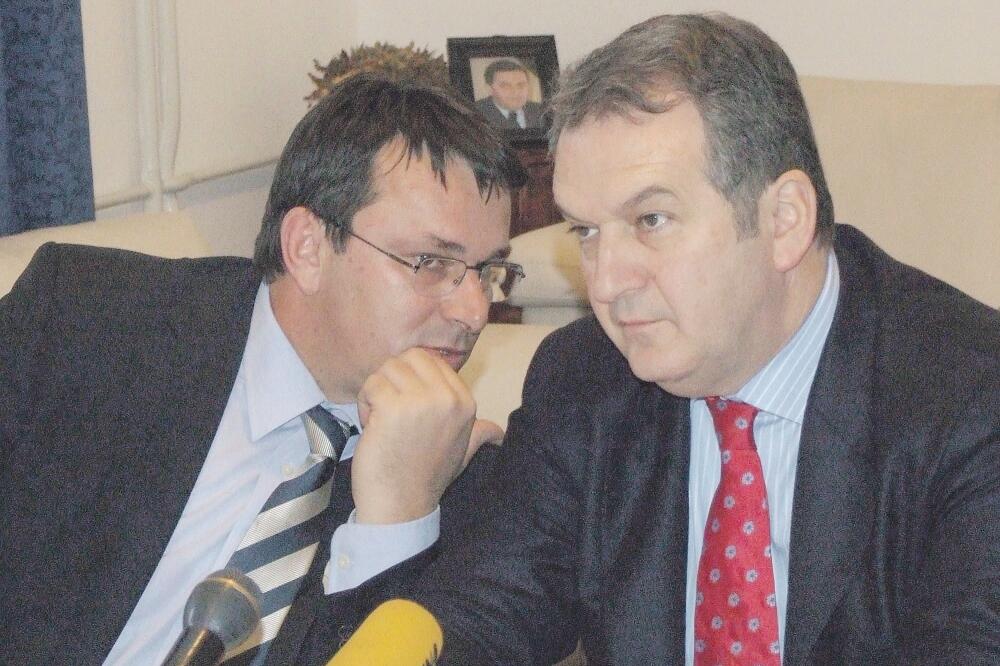 Vladan Vučelić, Miomir Mugoša, Foto: Arhiva "Vijesti"