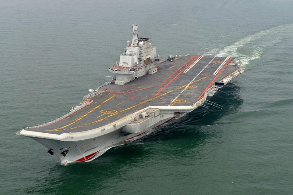 nosač aviona Liaoning, Foto: Beta/AP