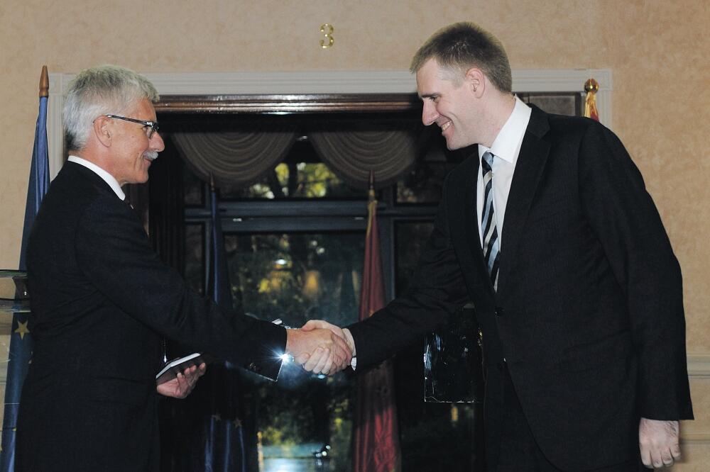 Mitja Drobnič, Igor Lukšić, Foto: Savo Prelević