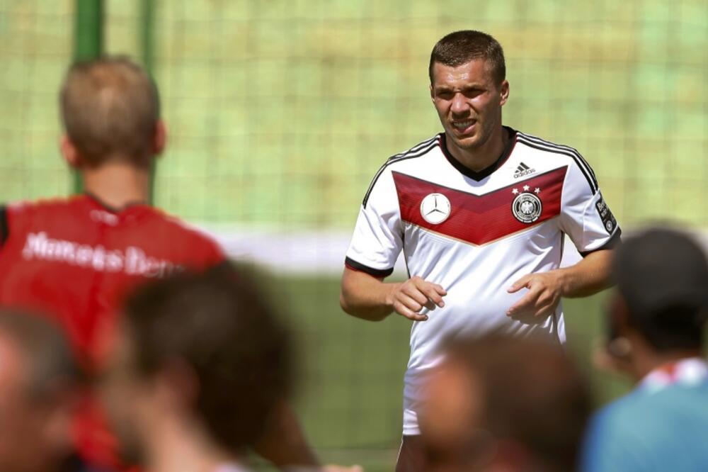 Lukaš Podolski, Foto: Reuters
