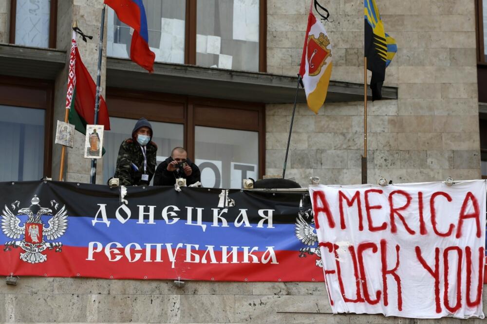 Donjeck, proruski demonstranti, Foto: Reuters