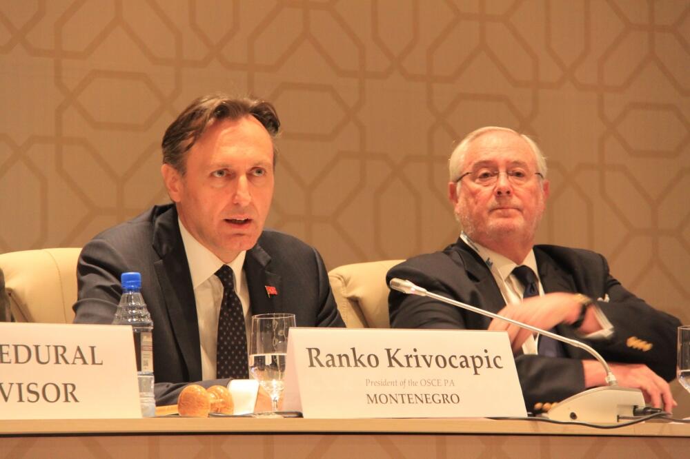 Ranko Krivokapić, OEBS, Foto: Skupština Crne Gore