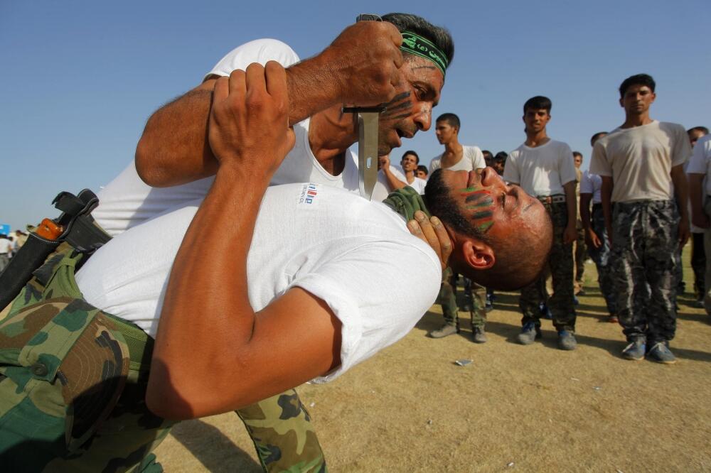 Irak, dobrovoljci, snage bezbjednosti, Foto: Reuters