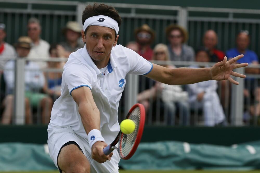 Sergej Stahovskij, Vimbldon, Foto: Reuters