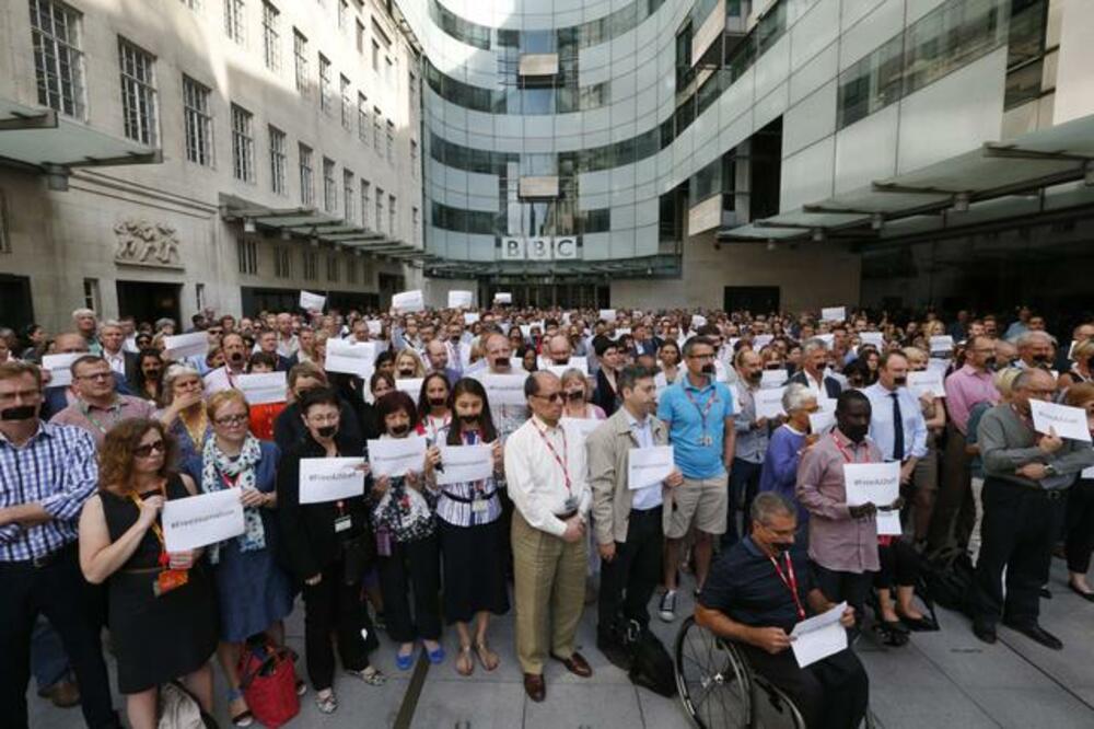 BBC London, Al Džazira, novinari, sloboda medija, Foto: Beta/AP