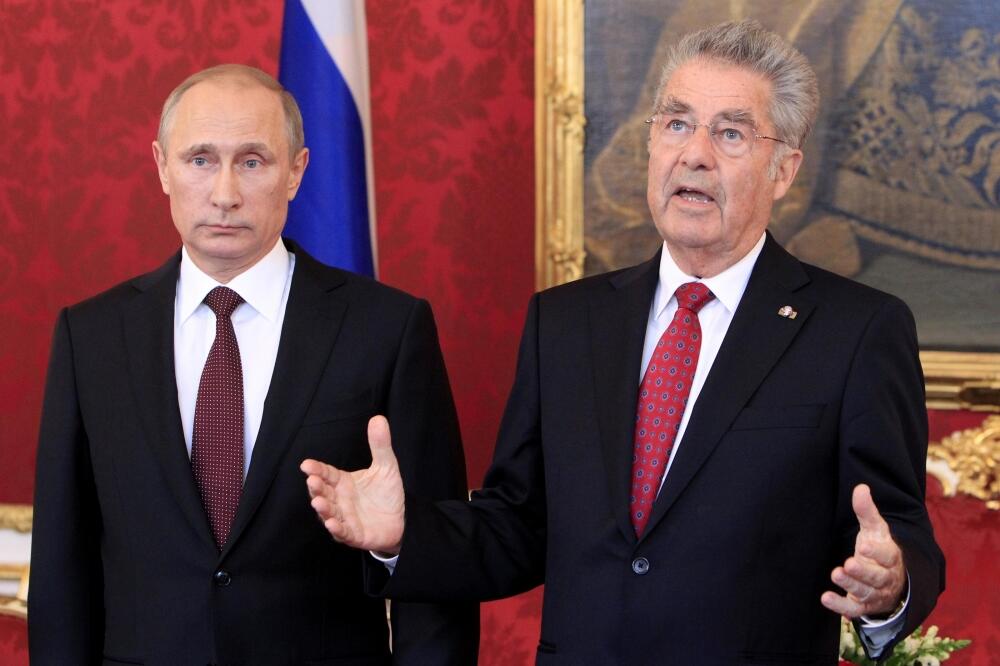 Vladimir Putin, Hajnc Fišer, Foto: Reuters