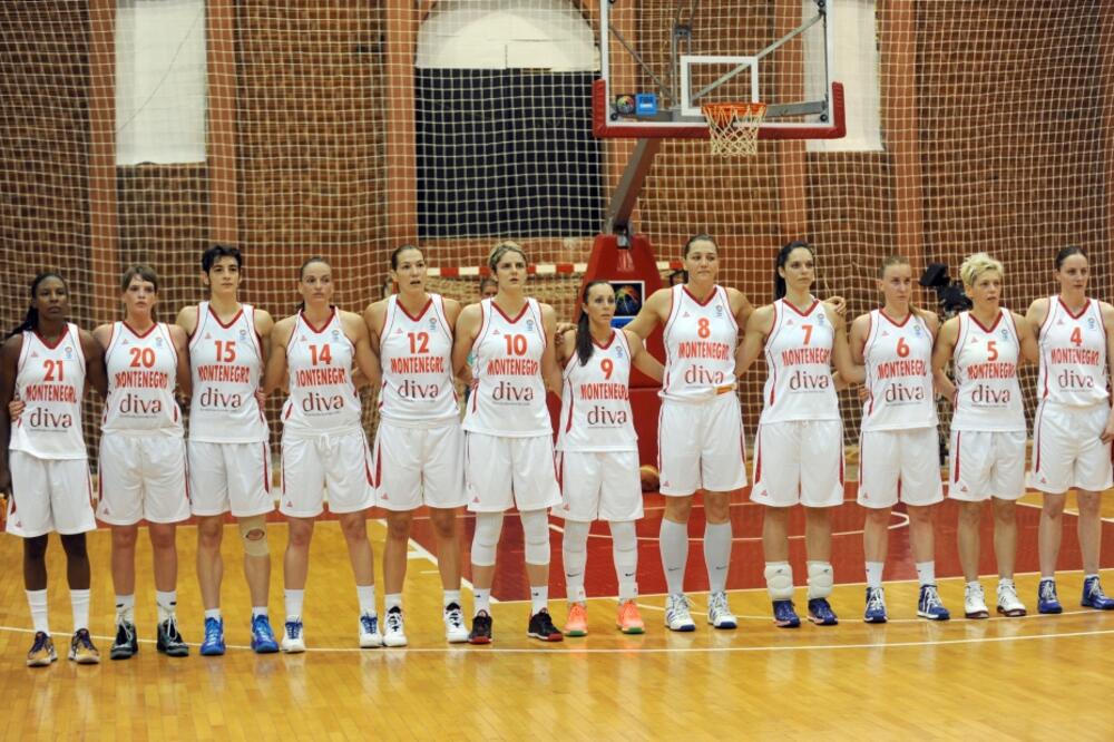 košarkašice Crne Gore, Foto: Savo Prelević
