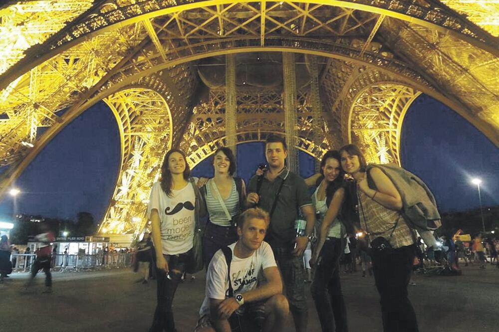 Crnogorski studenti, Putujemo u Evropu, Foto: Privatna arhiva