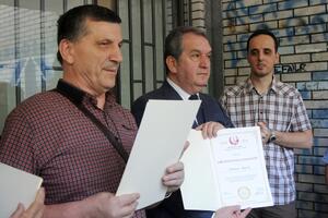 Udruženje slijepih nagradilo Mugošu kao humanistu