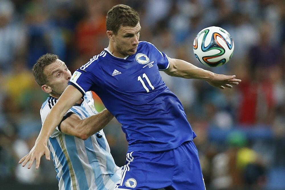 Edin Džeko, Foto: Beta/AP