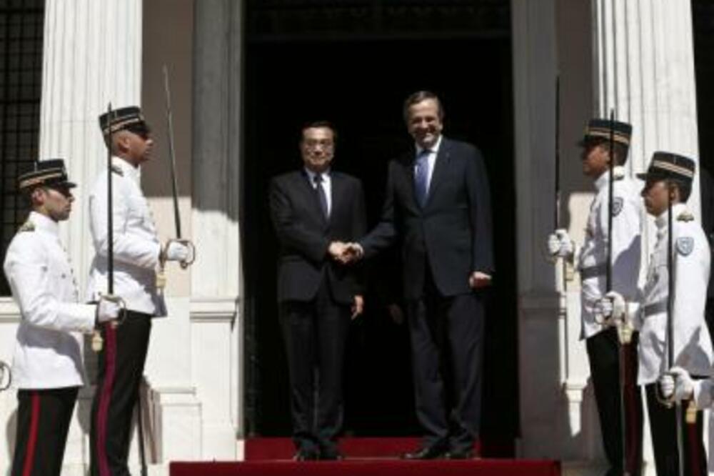 Li Kećijang, Antonis Samaras, Foto: Reuters