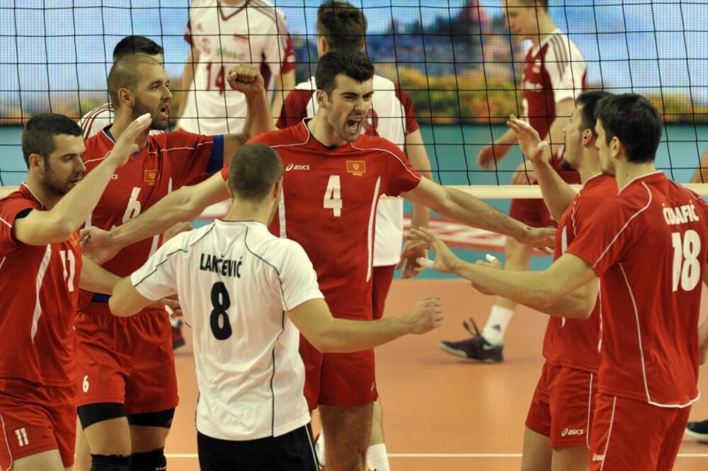 Odbojkaši Crne Gore, Foto: Cev.lu