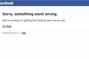 Facebook nije radio 20 minuta
