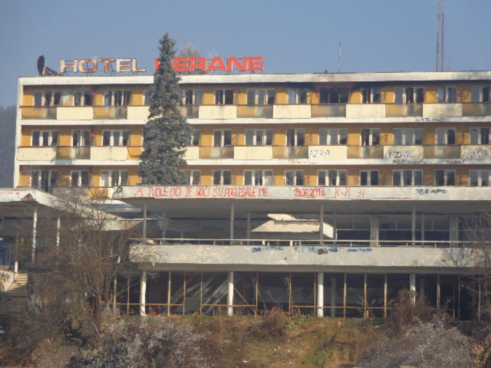 Hotel Berane požar