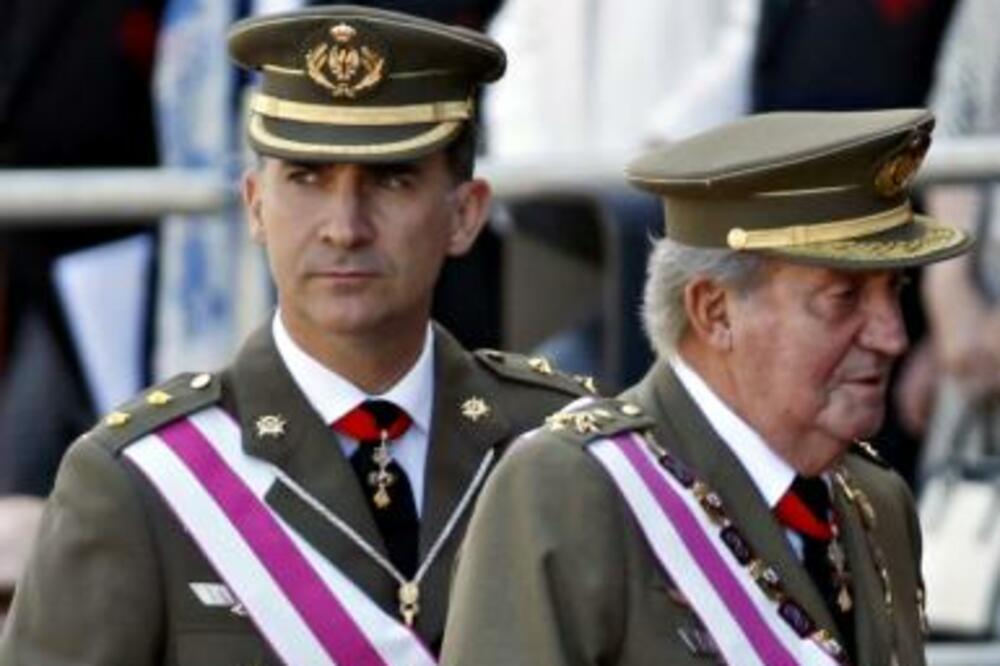 princ Felipe, kralj Huan Karlos, Foto: Reuters