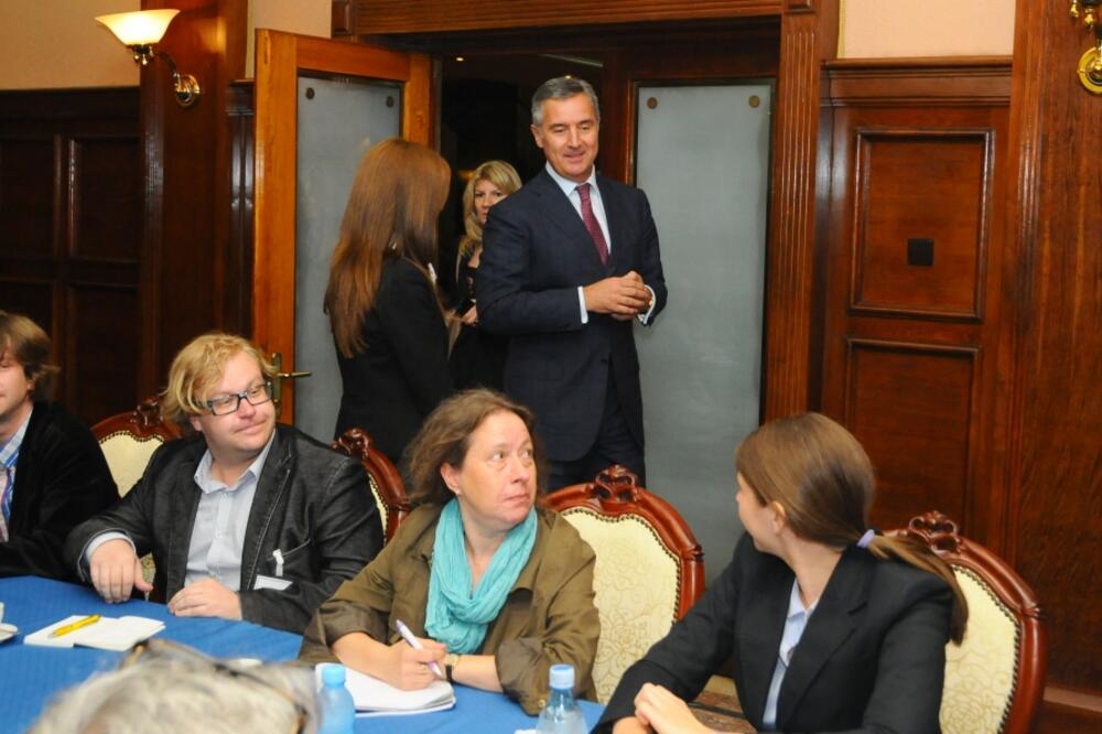 Milo Đukanović, novinari EU, Foto: Vlada Crne Gore
