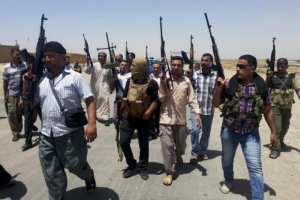 Irak, dobrovoljci, snage bezbjednosti, Foto: Reuters