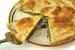 Domaća pita sa spanaćem