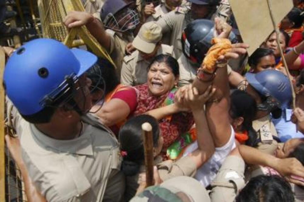 Indija, protest, silovanje, Utar Pradeš, Foto: Reuters